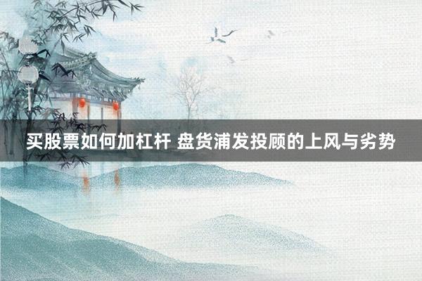 买股票如何加杠杆 盘货浦发投顾的上风与劣势